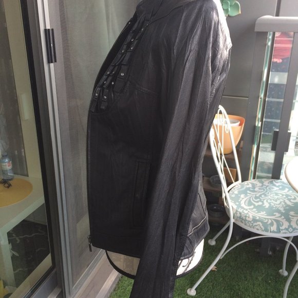 DANIER - Unique Leather Jacket - XXXS (3XS) - Picture 2 of 7